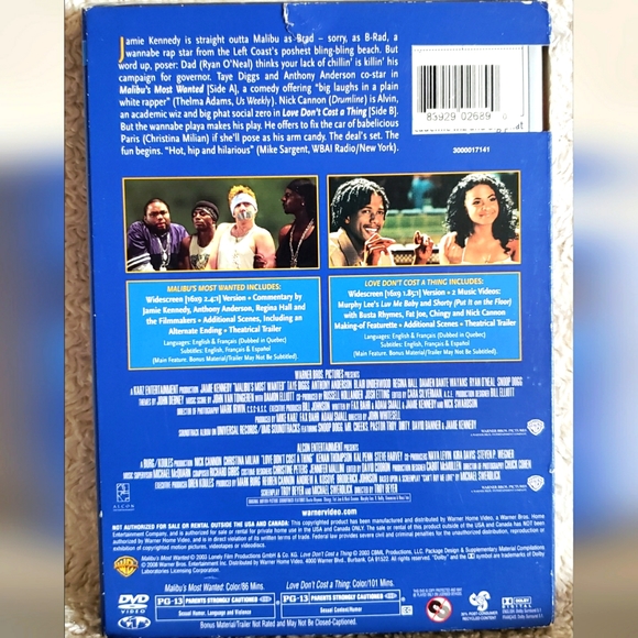 🔥SEALED DVD-2 MOVIES/WIDESCREEN - Picture 2 of 3